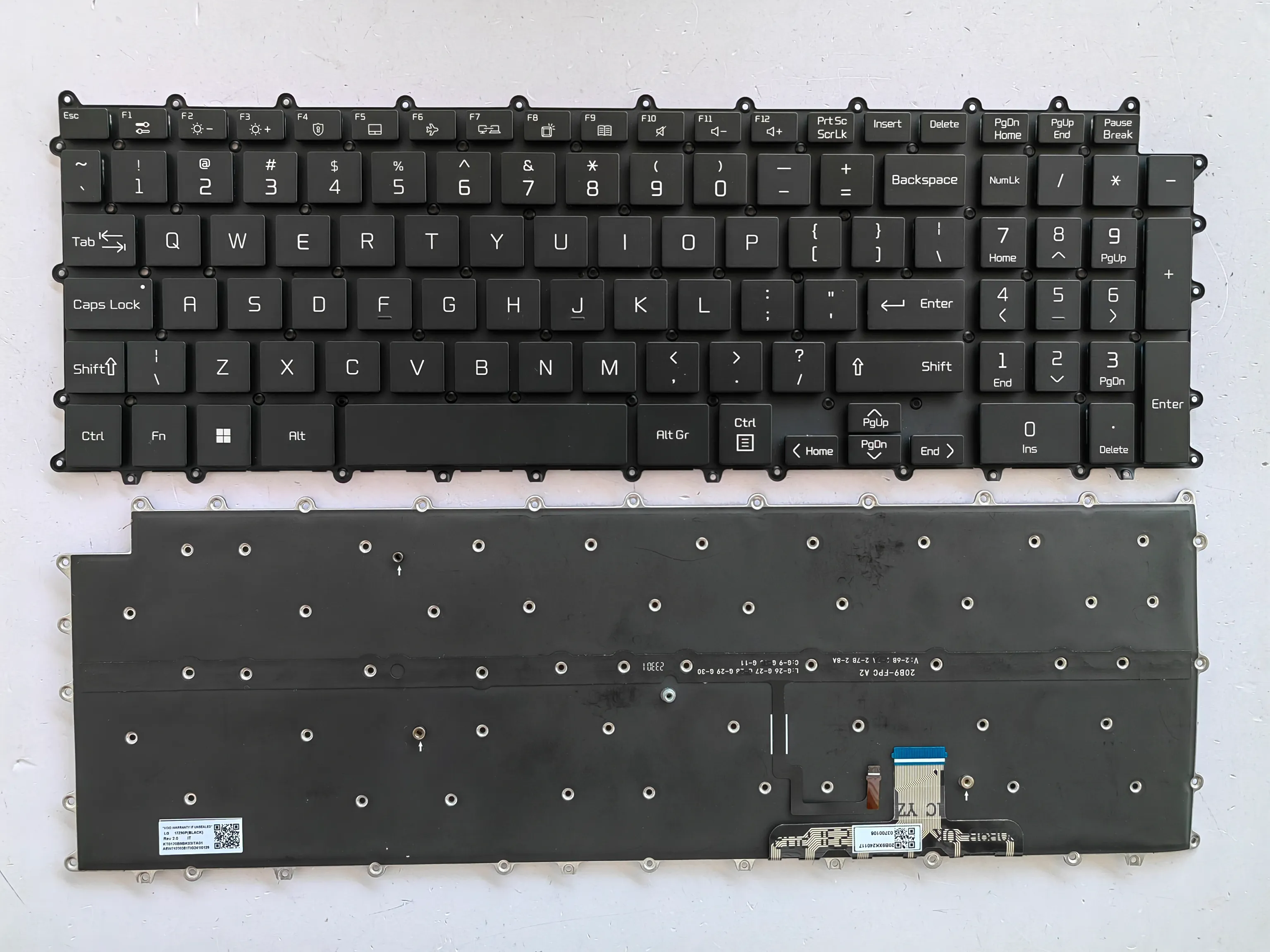 Picture of Laptop US keyboard forNew Replacement Keyboard Laptop For LG 17Z90P BLACK Backlit US US Layout